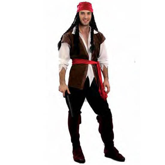 disfraz de pirata hombre bucanero