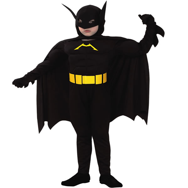 disfraz de batman infantil de superhéroe para niños