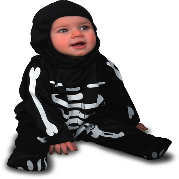 disfraz de esqueleto para bebe