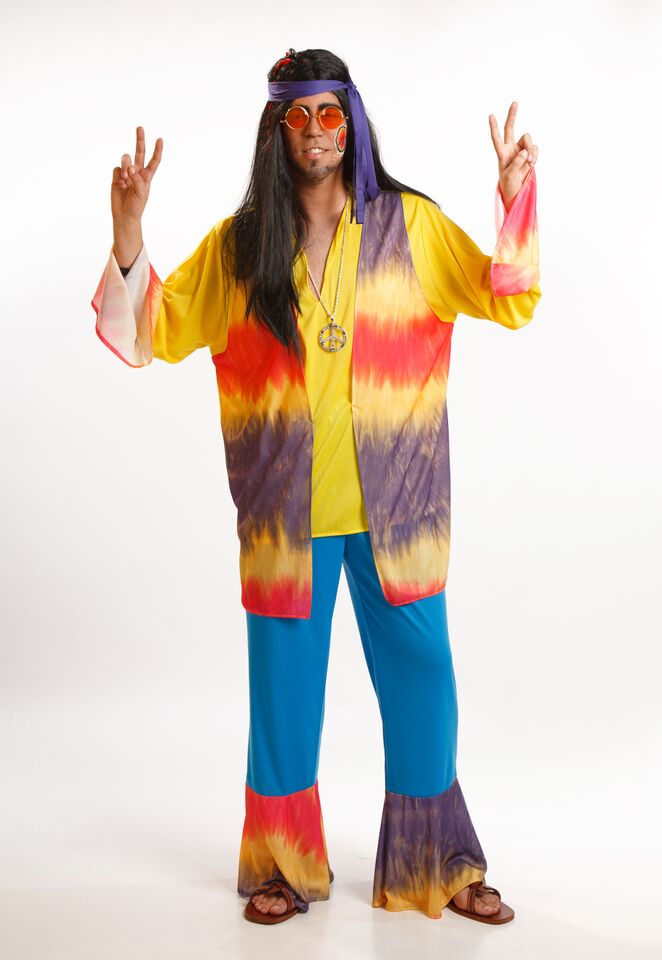 disfraz de hippie hombre
