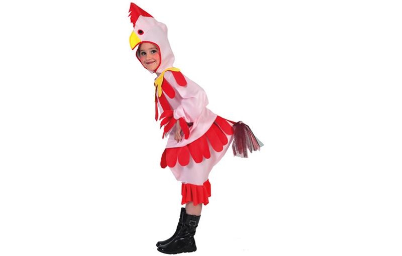 disfraz de gallina infantil