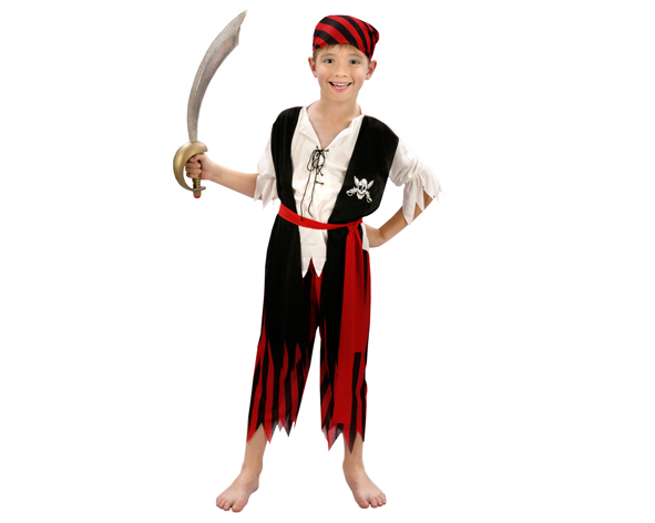 disfraz de pirata niño