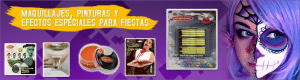 pinturas y maquillaje para fiestas