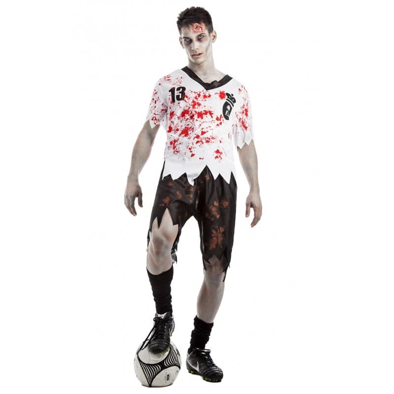 Propuesta alternativa marrón pánico disfraz de zombie para halloween