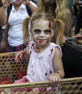 disfraz de zombie niña casero