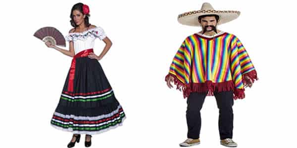 Disfraces de mexicano para hombre, mujer y niños