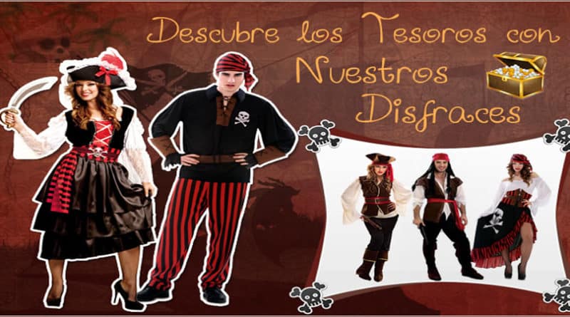 fiestas de disfraces piratas