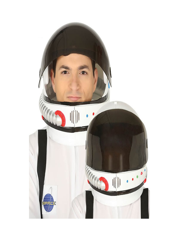 casco de astronauta con visera