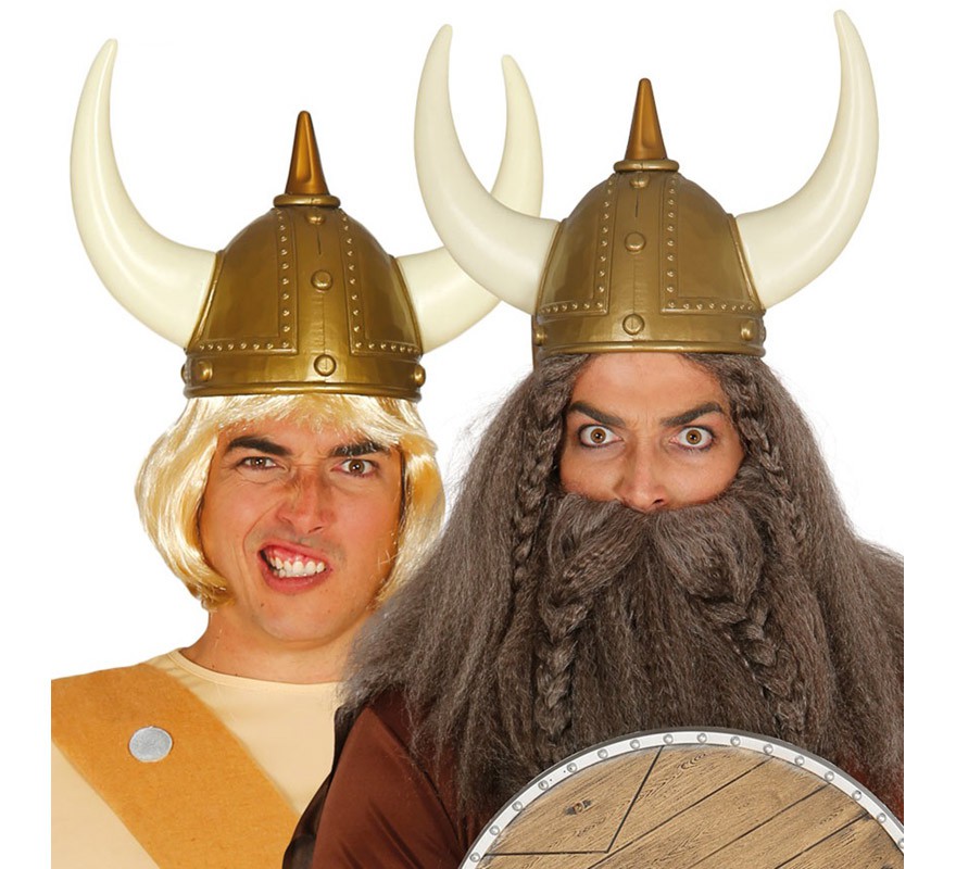 casco de vikingo adulto