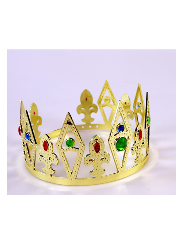 corona de rey oro