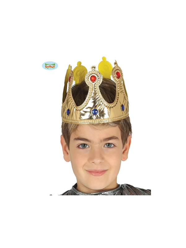 corona de rey tela oro infantil G17401.jpg