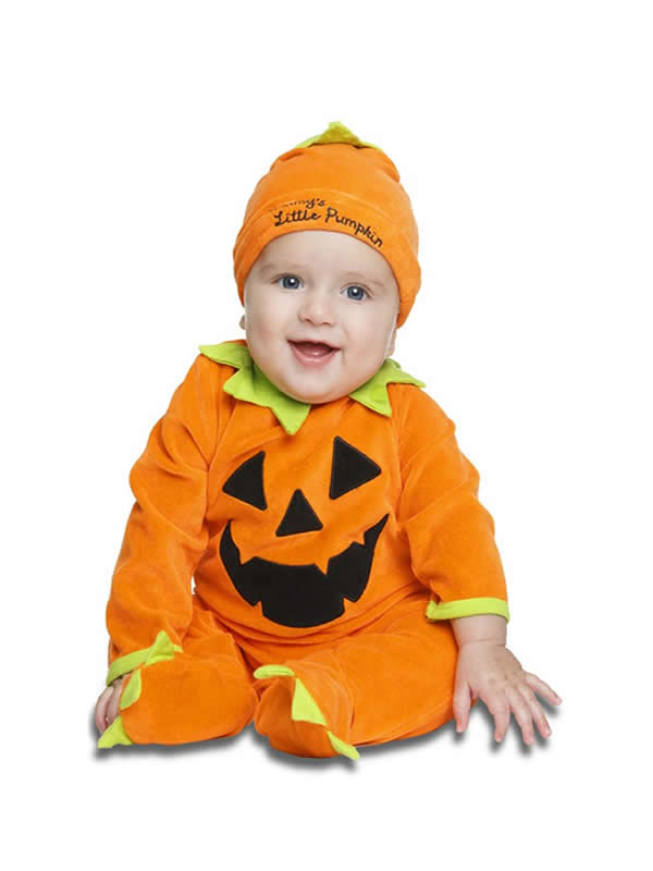 disfraz de calabaza halloween para bebe