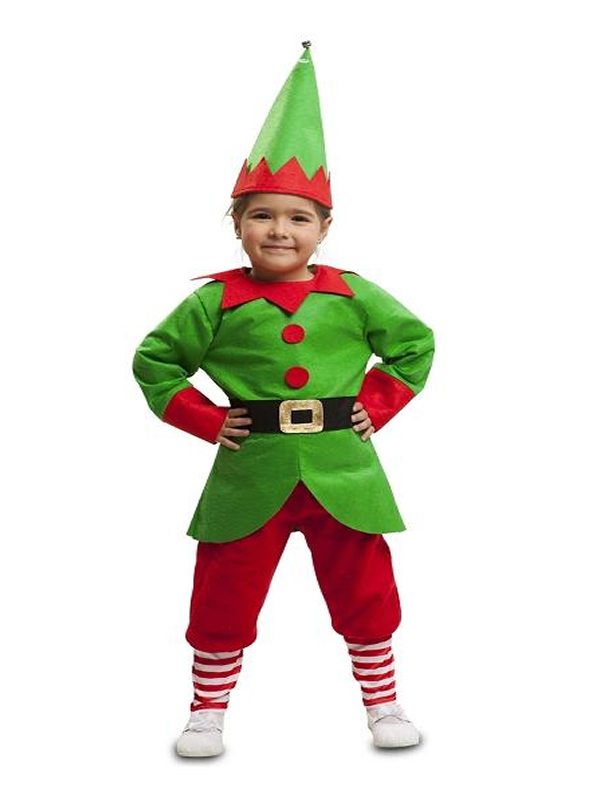 disfraz de elfo divertido niño
