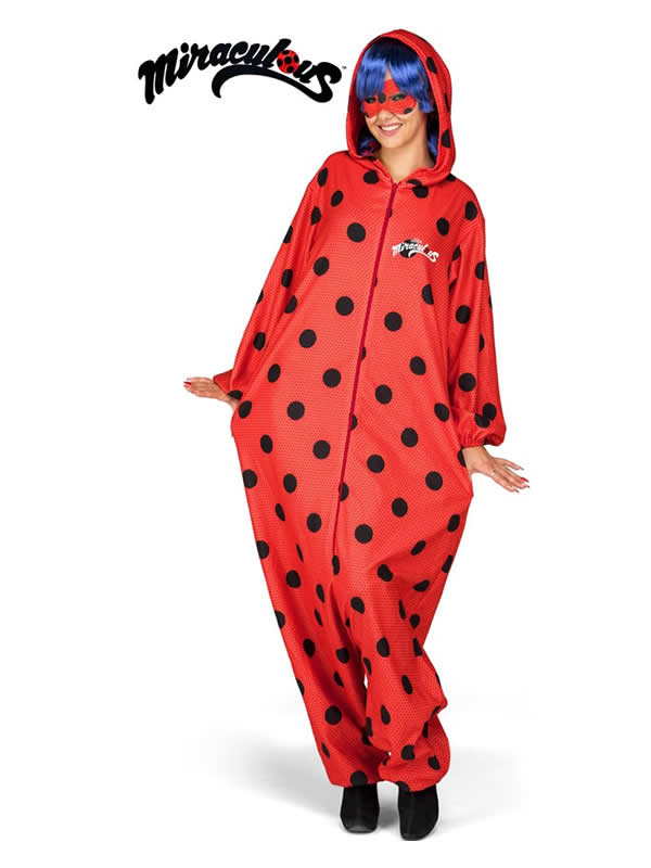 disfraz de ladybug pijama para mujer
