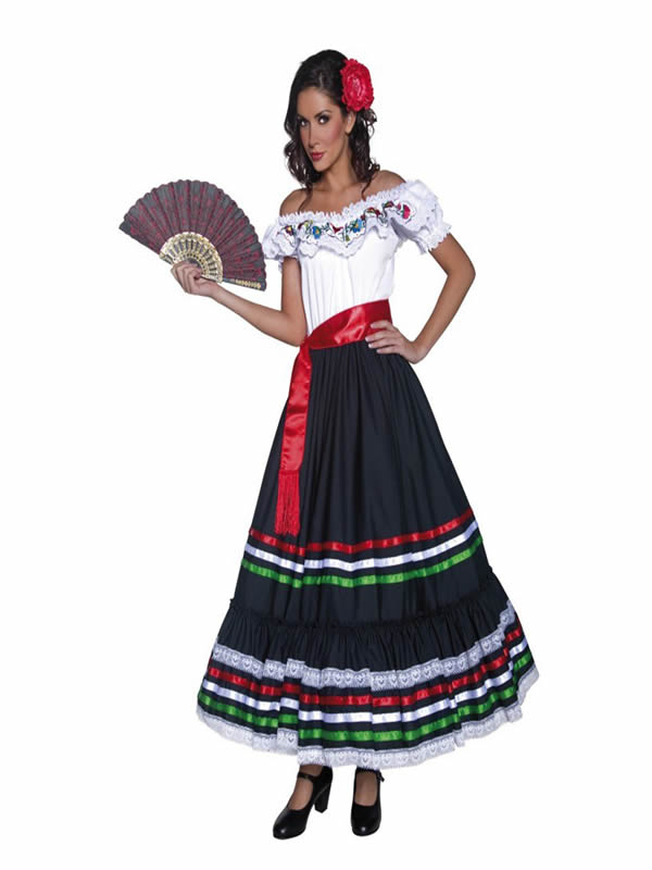 disfraz de carnaval mexicano