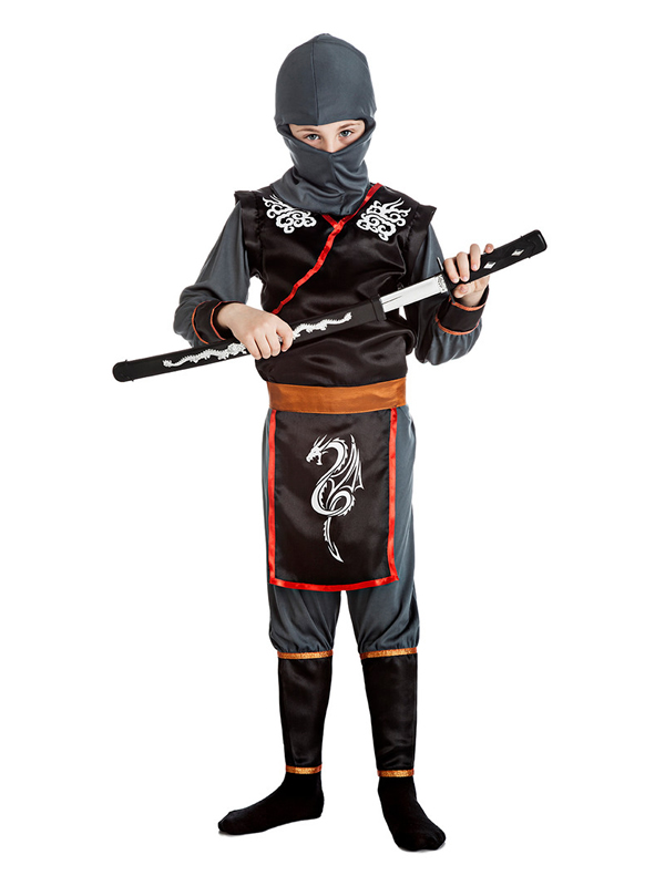 disfraz de ninja dragon niño