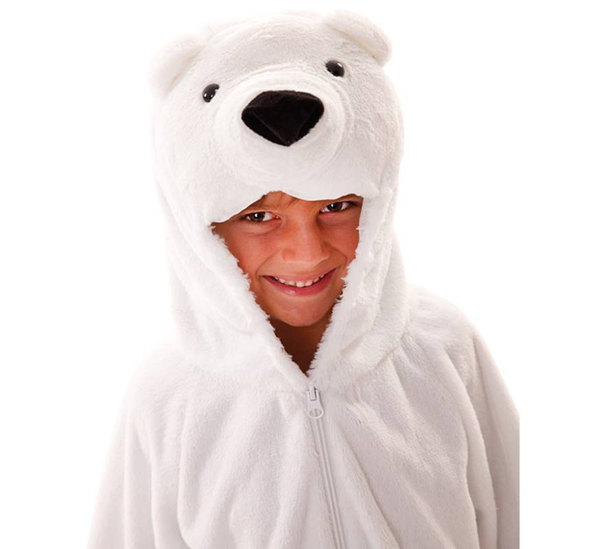 disfraz de oso polar infantil