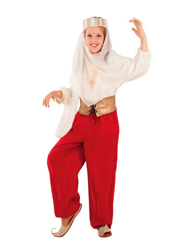 disfraz de princesa arabe roja niña