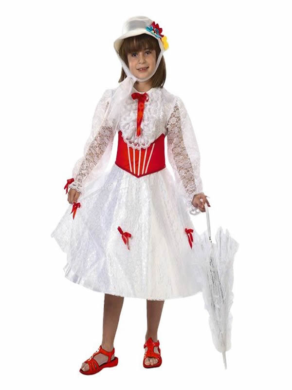 disfraz mary poppins para niña
