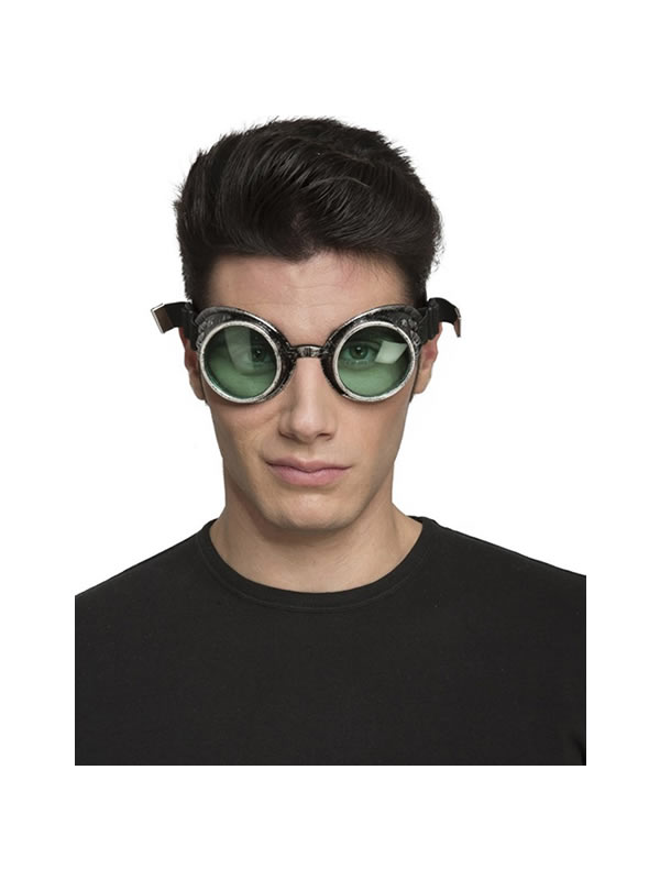 gafas de steampunk verdes gafas de steampunk verdes