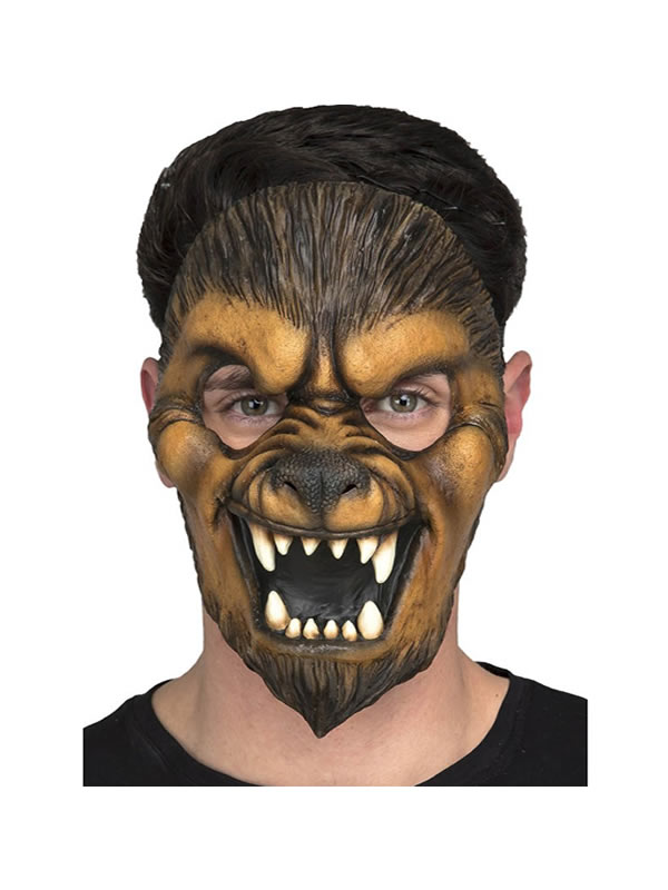 mascara de hombre lobo