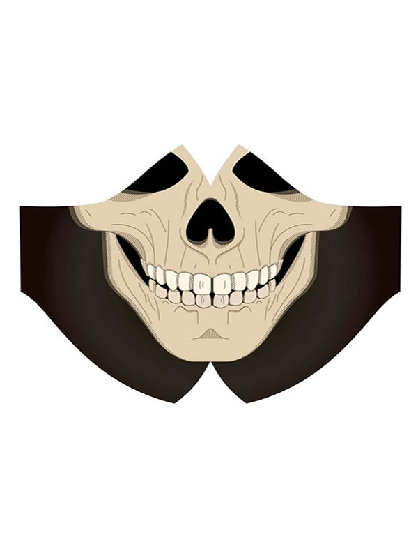 mascarilla de esqueleto higienica para halloween