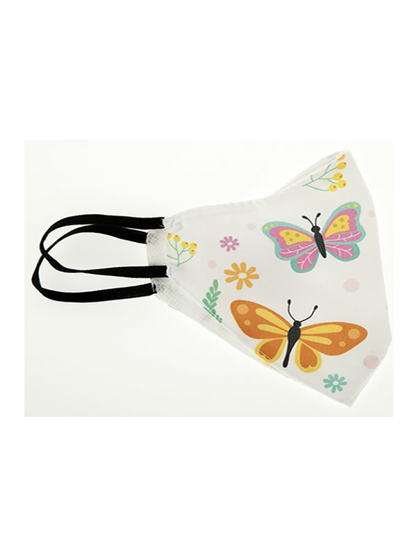 mascarilla de mariposas con salvaorejas mascarilla de mariposas con salvaorejas