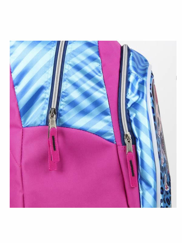mochila lol escolar rosa 31x47x24cm 4