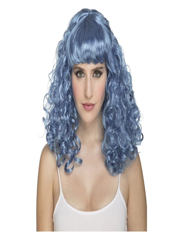 peluca rizada azul con flequillo 204633.jpg
