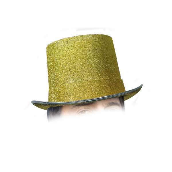 sombrero chistera oro deluxe