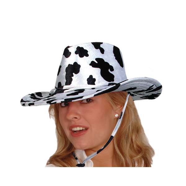 sombrero de vaquera terciopelo brillante