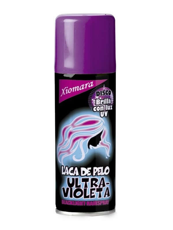 spray laca ultravioleta para el pelo