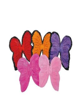alas de mariposa varios colores