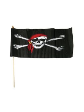 bandera pirata de 46 cm