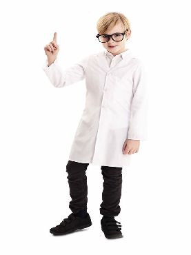 bata blanca de medico infantil