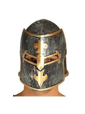 casco o yelmo de caballero medieval