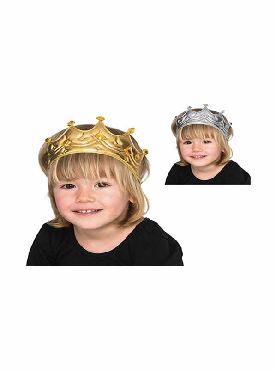 corona de rey en varios colores para niños