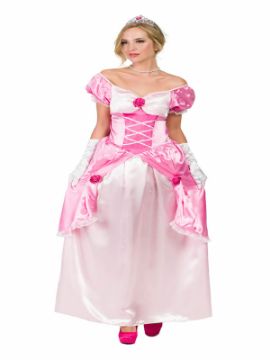 disfraz de princesa rosa para mujer