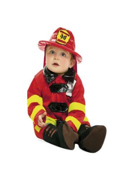 disfraz de bombero para bebe