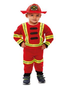 disfraz de bombero para bebe