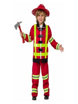 disfraz de bombero para niño