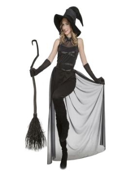disfraz de bruja negra para mujer