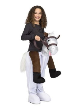 disfraz de caballo a hombros para niños