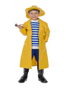 disfraz de capitan pescador para niño