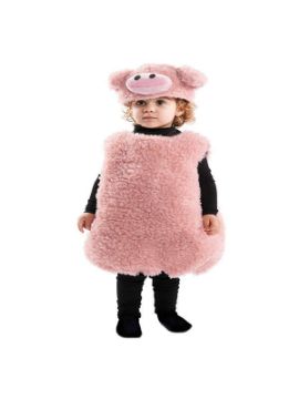 disfraz de cerdo rosa infantil