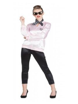 disfraz de chaqueta pink lady mujer
