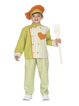 disfraz de chef chicote para niño