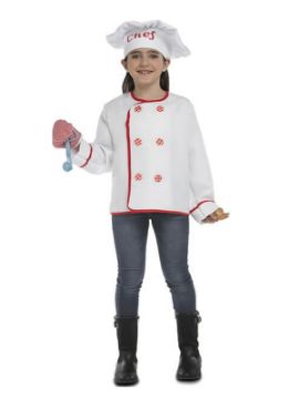 disfraz de cocinero con accesorios para niños
