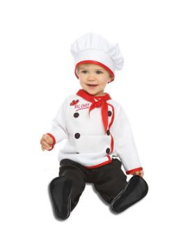 disfraz de cocinero elegante para bebe