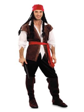 disfraz de corsario pirata para hombre